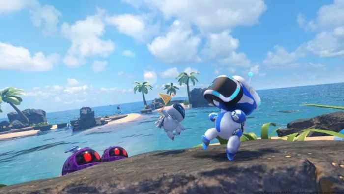 Đồ họa và âm thanh trong Astro Bot Rescue Mission