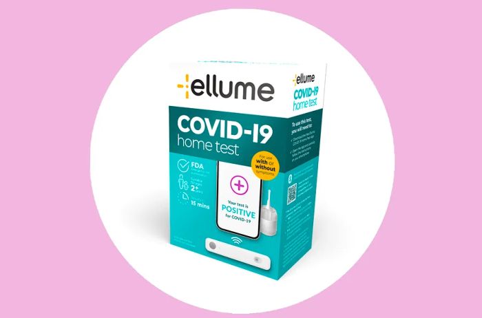 When bought with scheduled video observation through Azova, the Ellume COVID-19 home test kits are priced at $50 each.