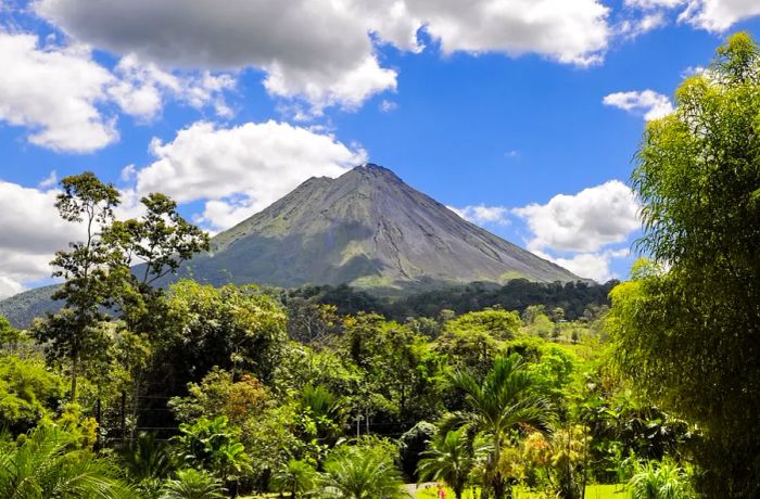 The breathtaking Arenal Volcano