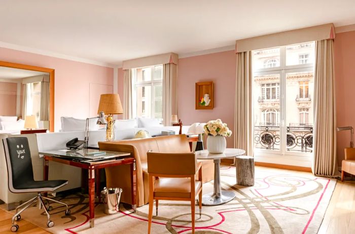 Interior view of a Gallery Suite at Le Royal Monceau, Raffles Paris