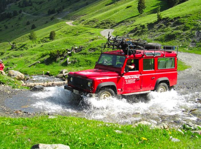 On the way to an exciting bike adventure through the Pyrenees