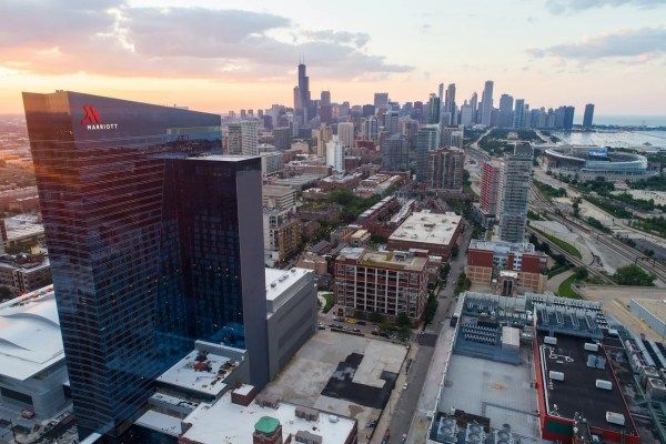 Marriott Marquis located in Downtown Chicago