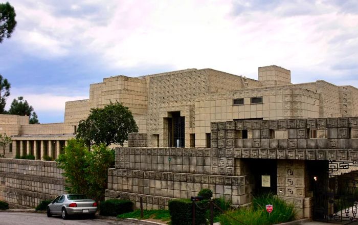 The Ennis House stands as a symbol of Hollywood.