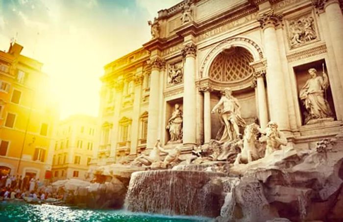 Trevi Fountain in Rome