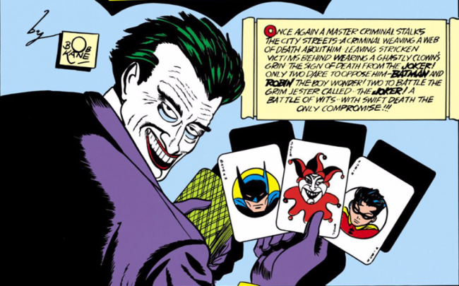 Joker là một ác nhân trong truyện tranh ra đời vào thập niên 40...