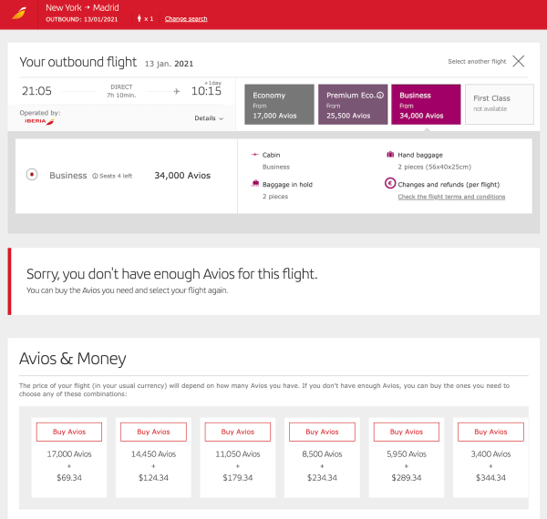 Iberia 50% Discount Rates