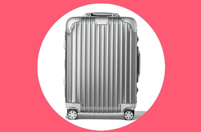 Silver Rimowa Original Cabin Carry-On