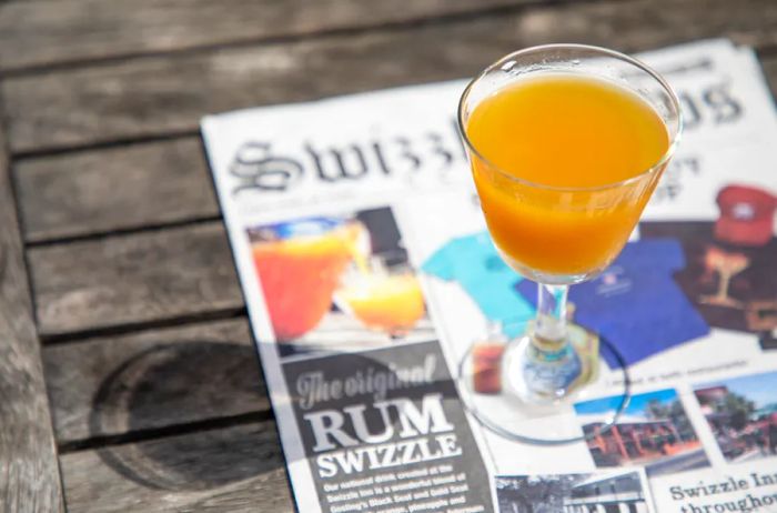 The Rum Swizzle is widely celebrated as Bermuda’s national drink