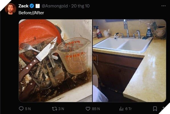 Nam streamer Asmongold gây bất ngờ khi dọn dẹp căn nhà cực kỳ bừa bộn của mình sau khi bị cấm sóng.