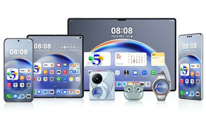 Nhiều thiết bị Huawei sẽ được nâng cấp lên hệ điều hành HarmonyOS Next vào đầu năm sau.