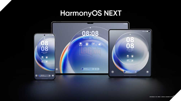 Huawei giới thiệu HarmonyOS NEXT, hệ điều hành hoàn toàn độc lập với Android.
