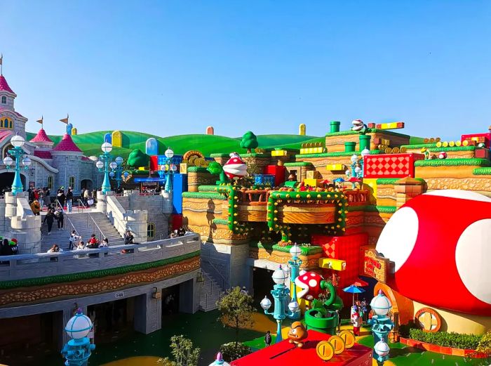 Welcome to Super Nintendo World at Universal Studios Japan.