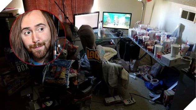 Nam streamer Asmongold gây bất ngờ khi dọn dẹp căn nhà cực bẩn của mình sau khi bị cấm sóng.