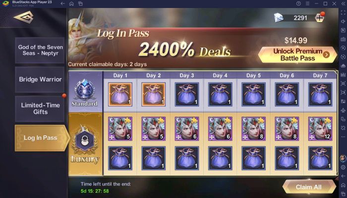 Chương trình Halloween Loot tại cửa hàng BlueStacks: Tất cả các giao dịch đều giảm giá 50% trong Vệ binh Vua: Chiến tranh Rồng