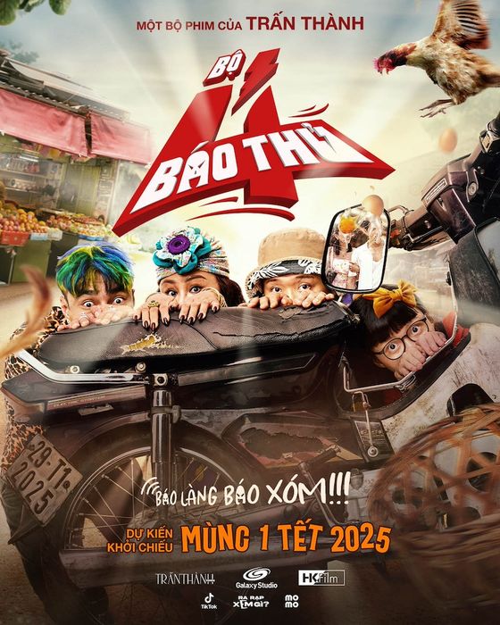 Hình ảnh đầu tiên của dàn diễn viên trong phim Bộ Tứ Báo Thủ đã được công bố.