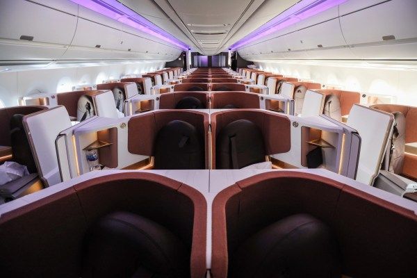 Virgin Atlantic Upper Class Suite on an A350.
