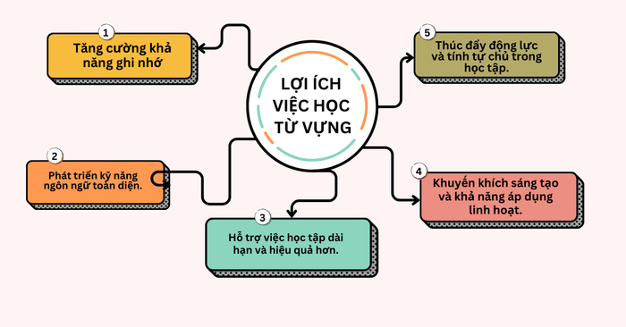 Lợi ích ngôn ngữ từ việc tự học từ vựng