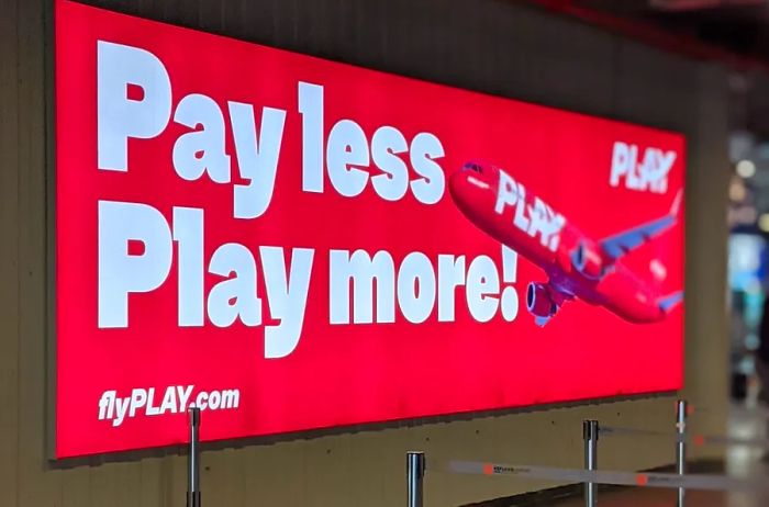 The slogan of Play