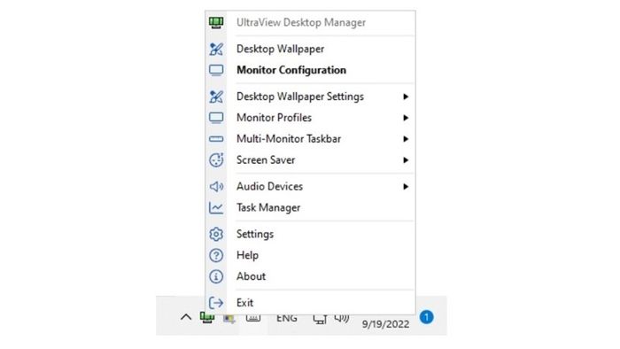 Điều hướng Menu - Tải UltraViewer 6.2
