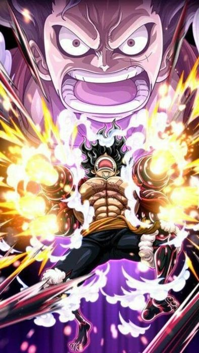 Tải về ảnh Luffy dễ thương cực ngầu trong trận chiến