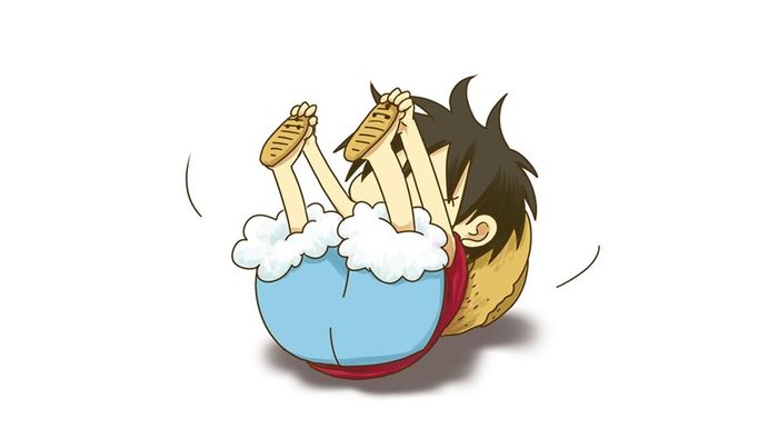 Tải về ảnh Luffy dễ thương - Hình Luffy chibi ngộ nghĩnh