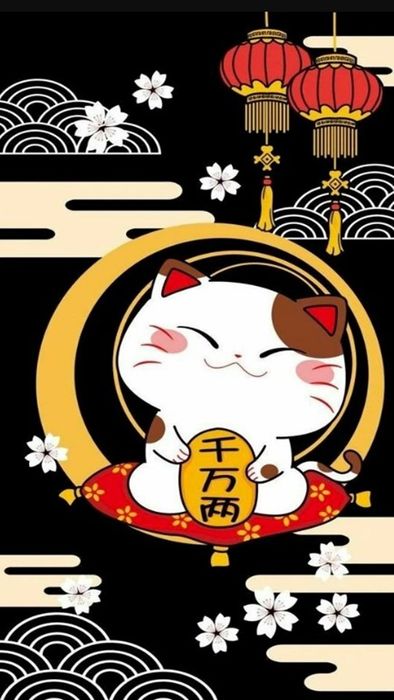 Tải về hình ảnh mèo chất - Hình ảnh mèo thần tài mang lại nhiều may mắn