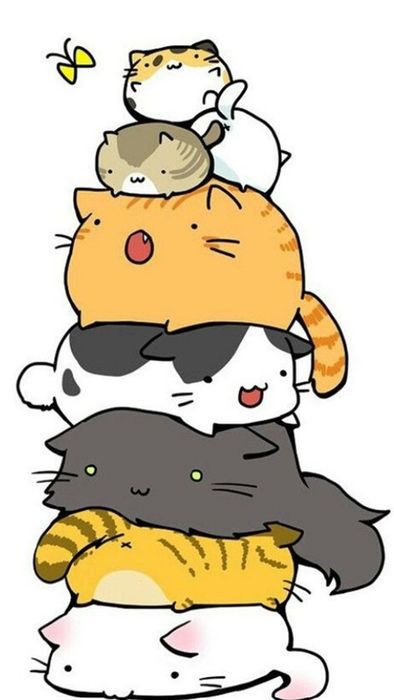 Tải hình ảnh mèo ngầu - Hình mèo chibi dễ thương
