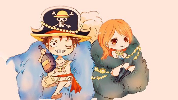 Tải ảnh Luffy dễ thương do Fan vẽ - FanArt