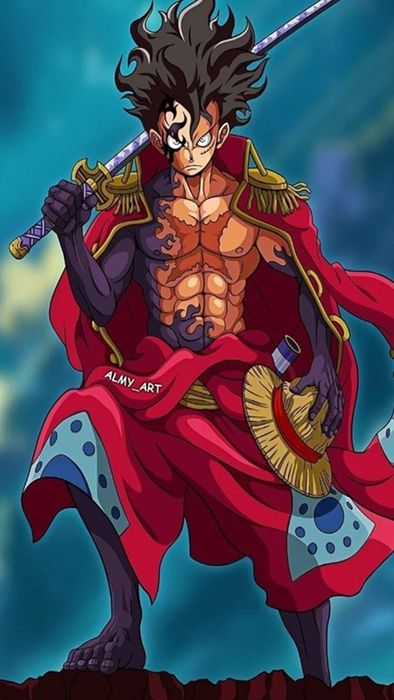 Tải về ảnh Luffy dễ thương cực ngầu trong trận chiến