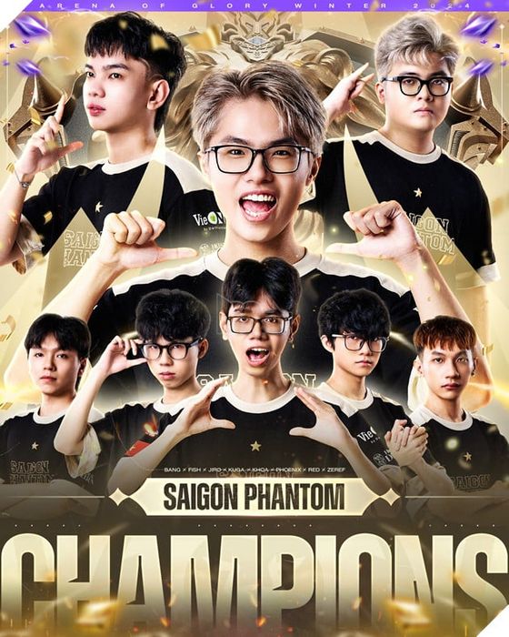 Chung Kết Đấu Trường Danh Vọng Mùa Đông 2024: Saigon Phantom Khẳng Định Vị Thế Tối Cao