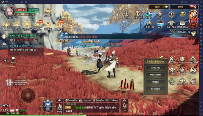 Các mẹo và thủ thuật giúp bạn dễ dàng trải nghiệm Forsaken World 2: Thần Ma Đại Chiến trên PC.