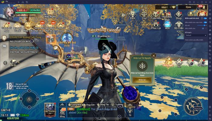 Khám phá tính năng BlueStacks để chơi Forsaken World 2: Thần Ma Đại Chiến trên PC một cách thuận tiện hơn.