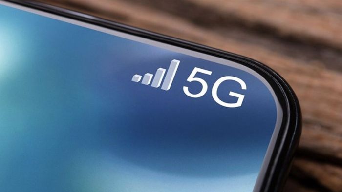 Kiểm tra biểu tượng 5G trên thanh trạng thái