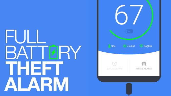 Hướng dẫn cài âm thanh thông báo đầy pin trên Android - Bước 1