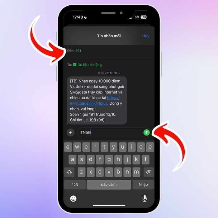 Hướng dẫn đăng ký trải nghiệm gói 5G Viettel miễn phí 1