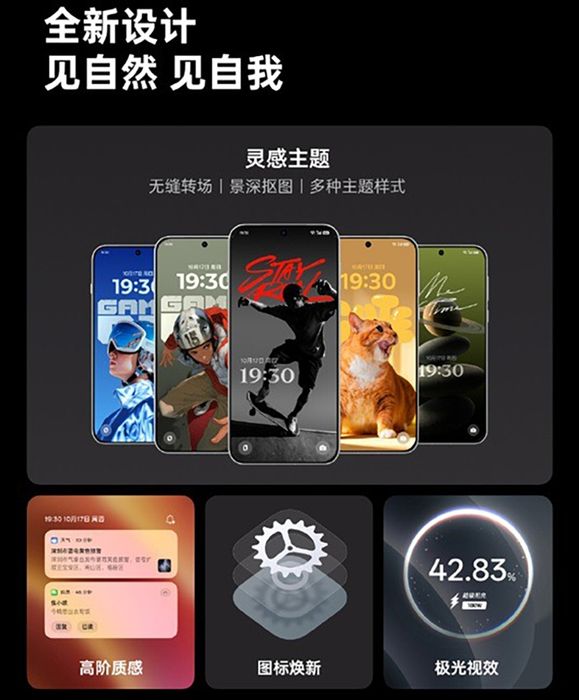Các cải tiến về thiết kế của ColorOS 15