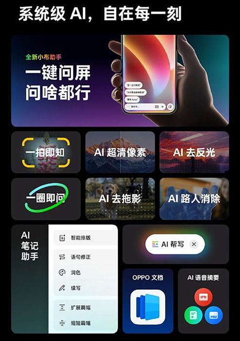 Phiên bản ColorOS mới nhất sở hữu nhiều tính năng AI thú vị