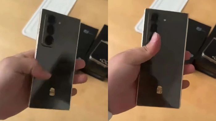 Hình ảnh thực tế của Galaxy Z Fold Special Edition