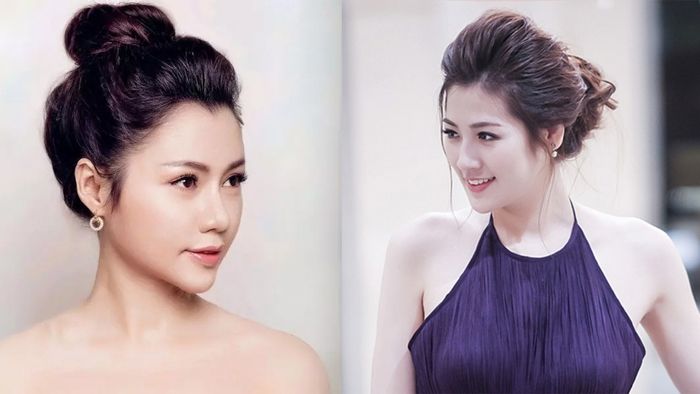 Kiểu tóc dự tiệc 13
