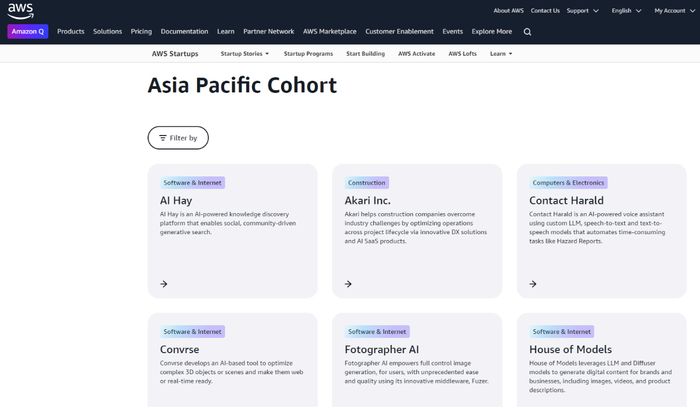 AI Hay là một trong 80 startup trên toàn cầu tham gia chương trình AWS Global Generative AI Accelerator