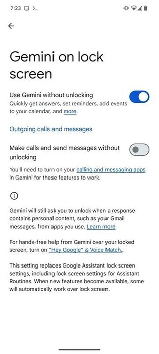 Nút chuyển đổi mới trên Google Gemini.