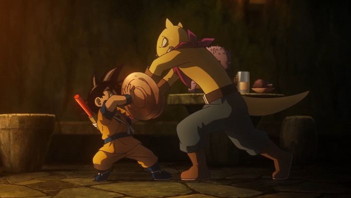 Goku đối đầu với bọn tay sai