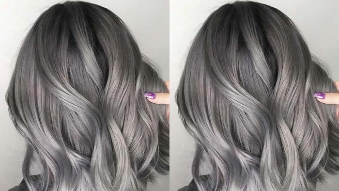 Cách duy trì màu tóc than chì sau khi nhuộm