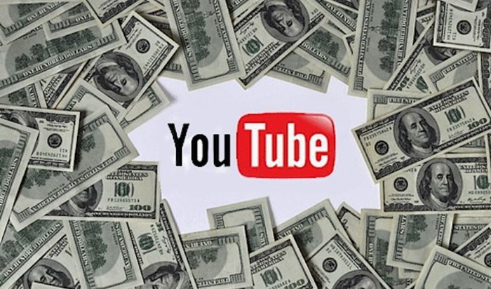 Doanh thu chủ yếu của YouTube đến từ quảng cáo.