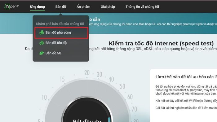 Hướng dẫn cập nhật khu vực phủ sóng 5G Mobifone - Bước 2