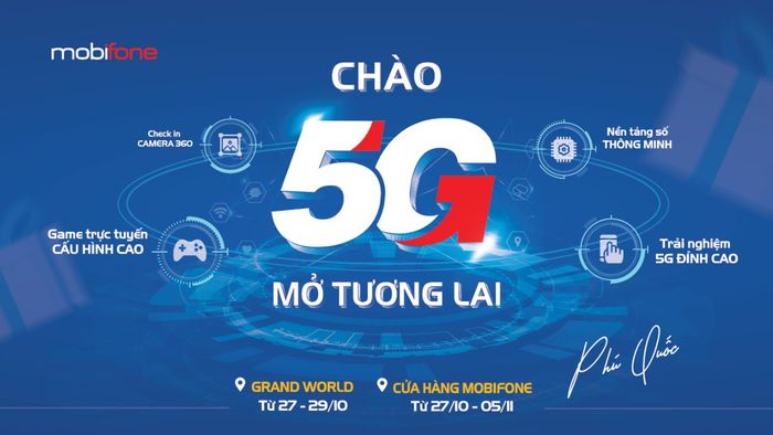 Mobifone có phủ sóng 5G ở đâu?