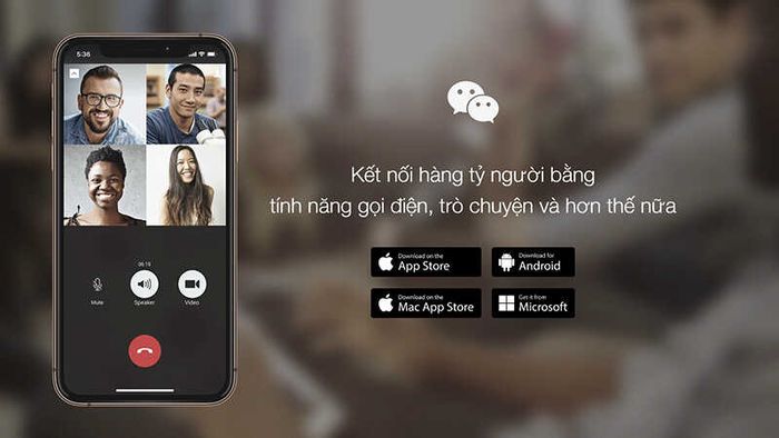 Bước 1: Tải WeChat cho máy tính từ trang web