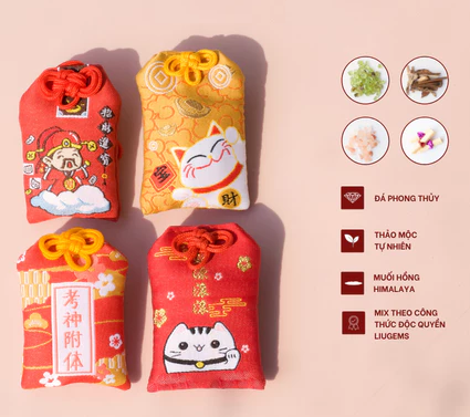 Tui phước Omamori