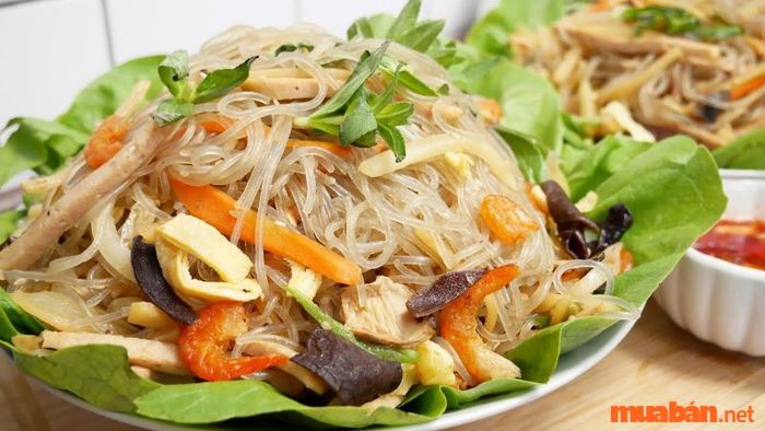 Miến xào thập cẩm