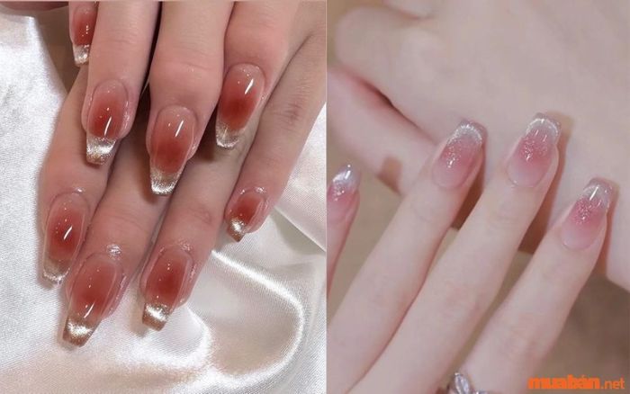 Nail màu hồng sang trọng và quý phái